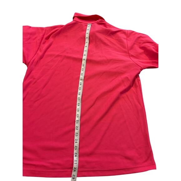 Chemise Lacoste Polo Shirt Embroidered Logo Pink 100% Cotton Men’s XXL - Picture 5 of 6